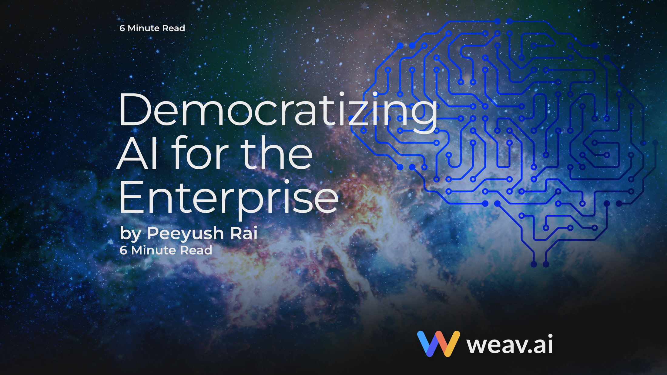 Democratizing AI for the Enterprise
